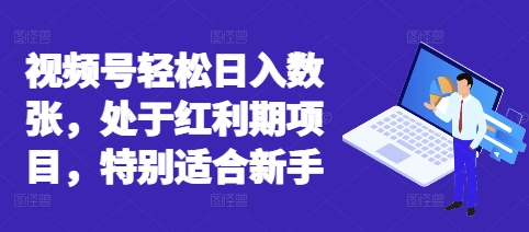 视频号轻松日入数张,处于红利期项目,特别适合新手-领航资源站