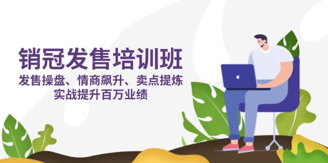 (14203期)销冠 发售培训班:发售 操盘+情商 飙升+卖点 提炼,实战提升百万业绩-领航资源站